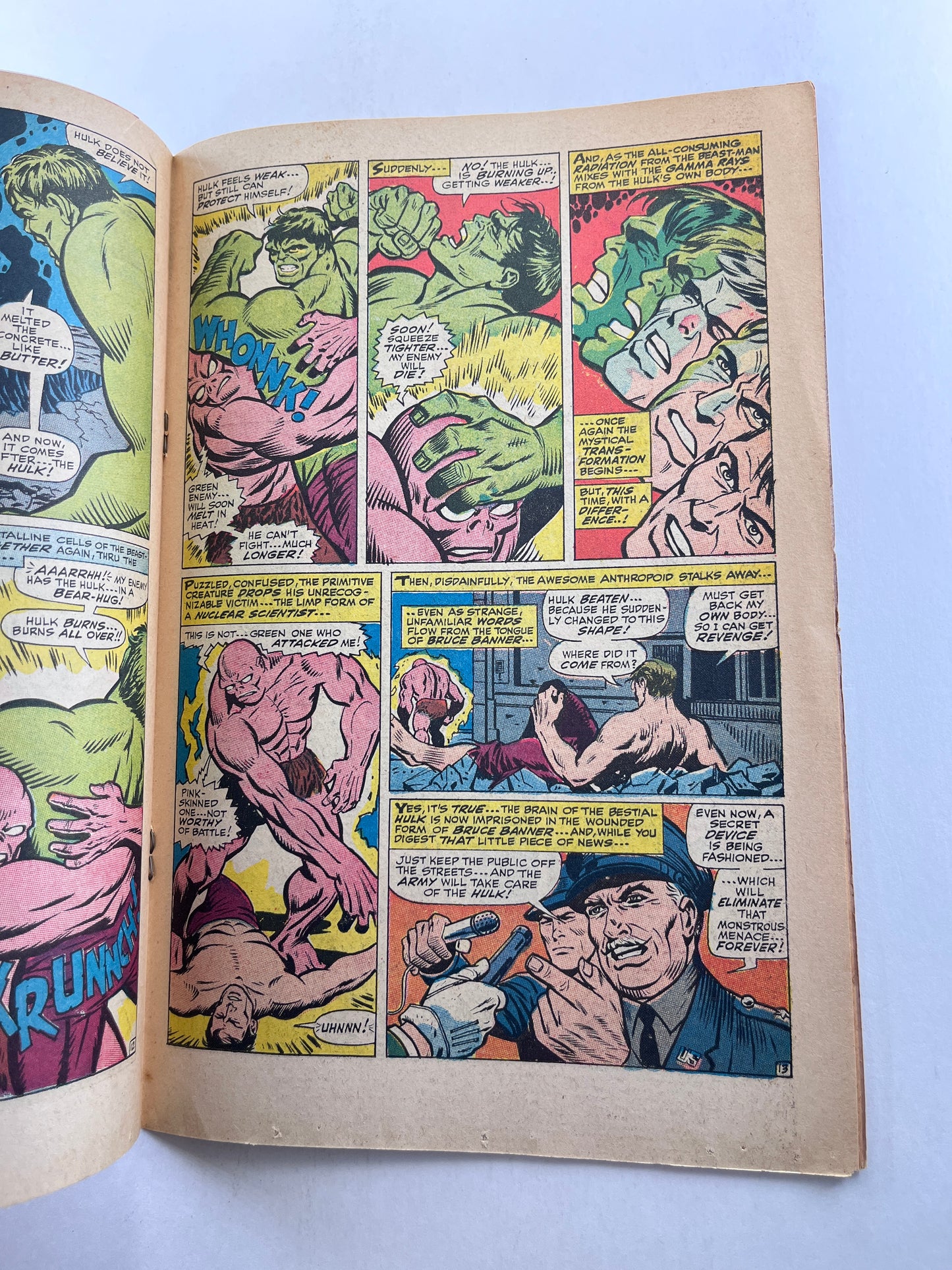 The Incredible Hulk #105 (Jul 1968) (1st Missing Link)