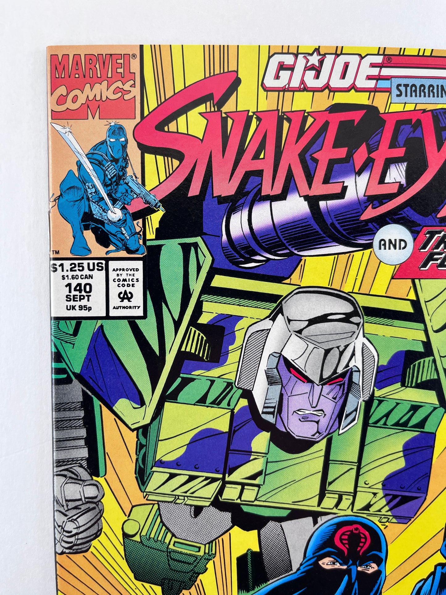 G.I. Joe: A Real American Hero #140 (Sep 1993) (Low Print Run)