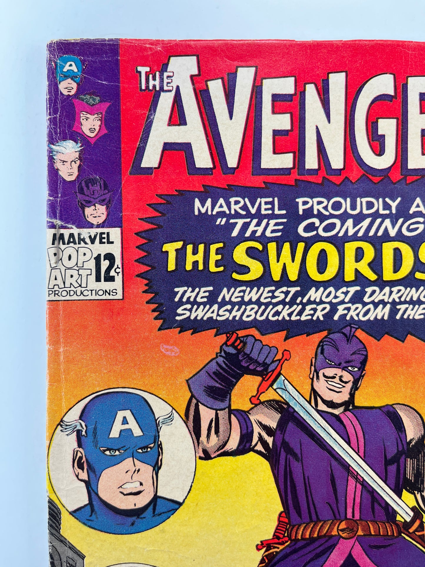 The Avengers #19 (Aug 1965) (1st Swordsman)