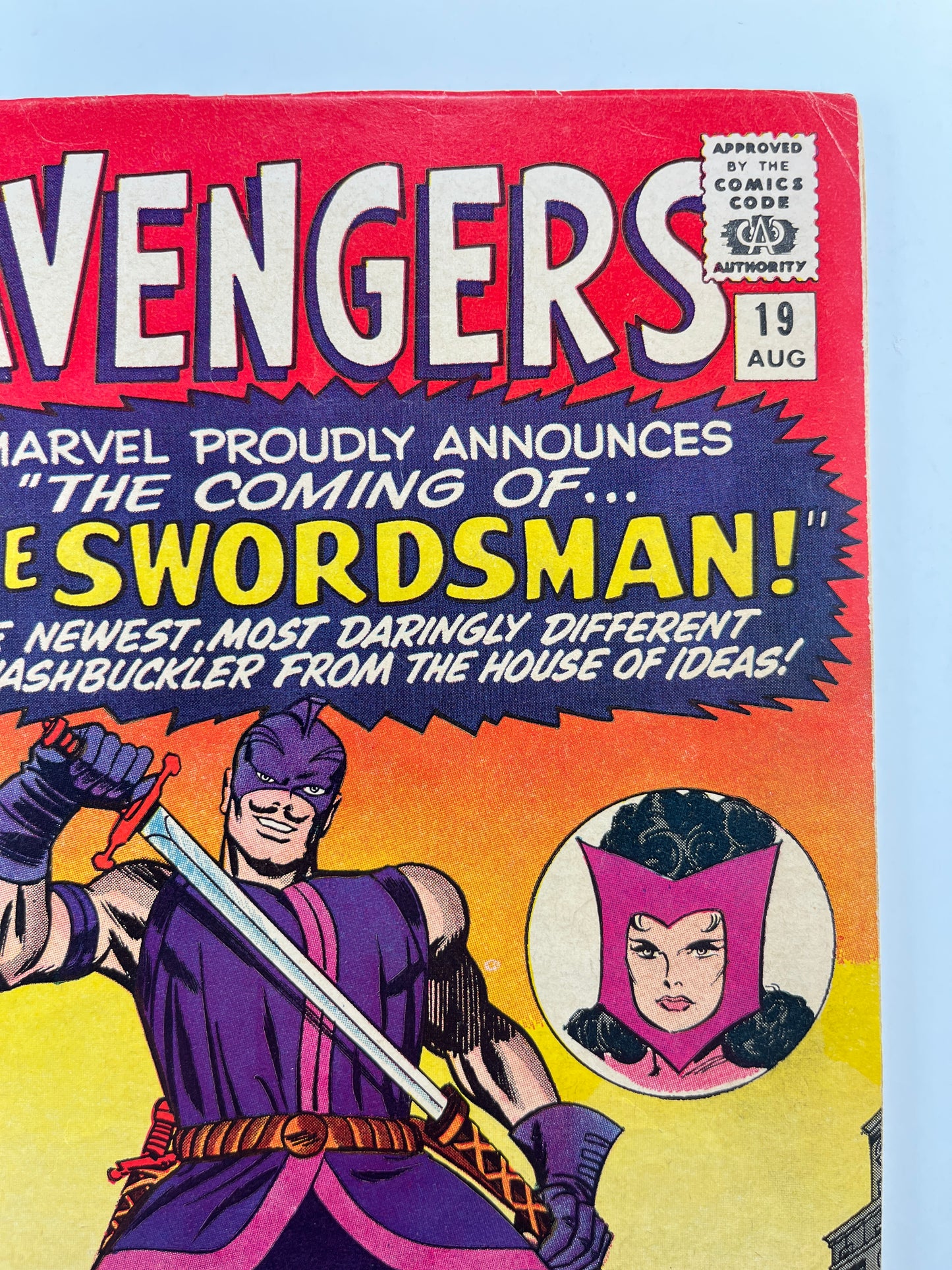 The Avengers #19 (Aug 1965) (1st Swordsman)