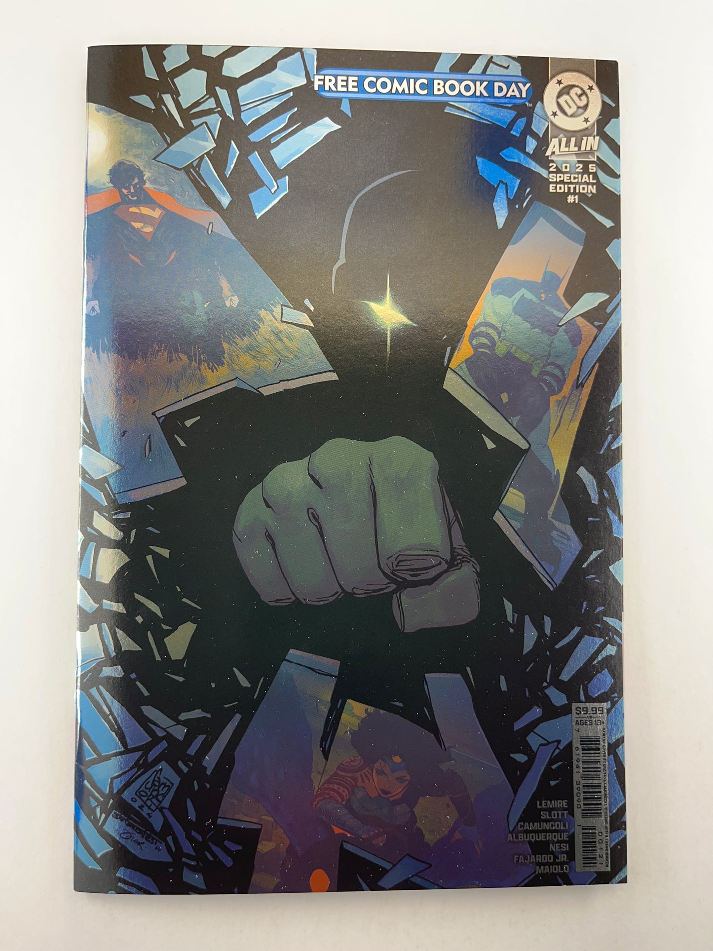 Free Comic Book Day 2025: DC All In Special Edition #1 Rafael Albuquerque Foil Variant (Jun 2025)