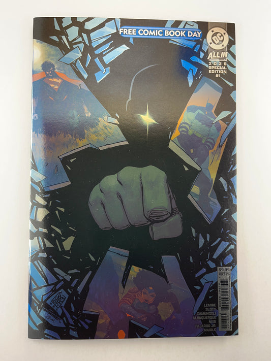 Free Comic Book Day 2025: DC All In Special Edition #1 Rafael Albuquerque Foil Variant (Jun 2025)