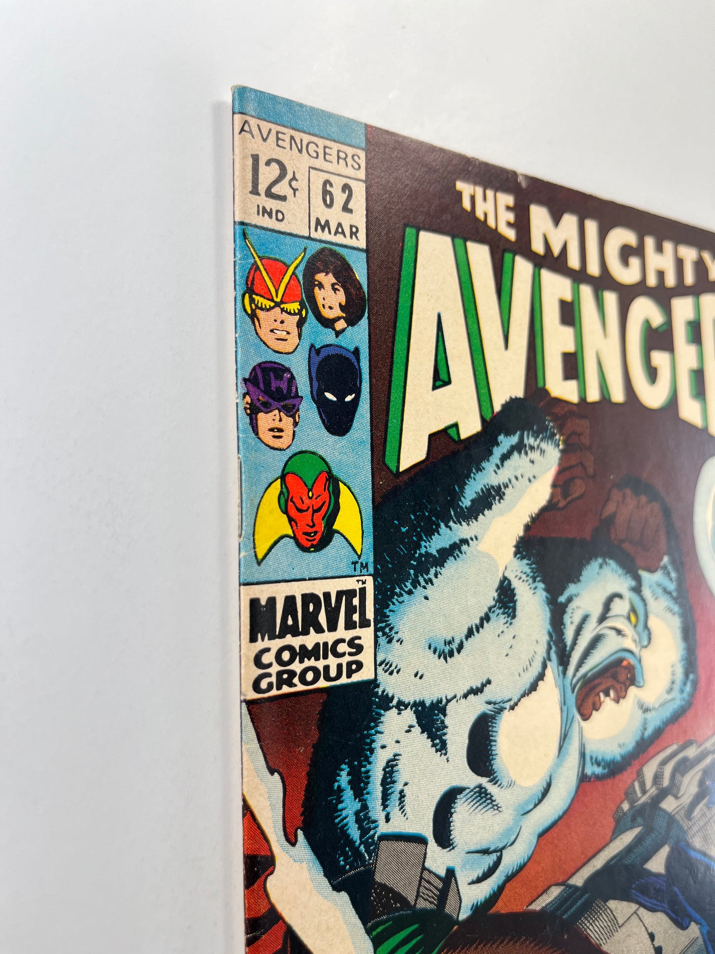 The Avengers #62 (Mar 1969) (1st M'Baku)