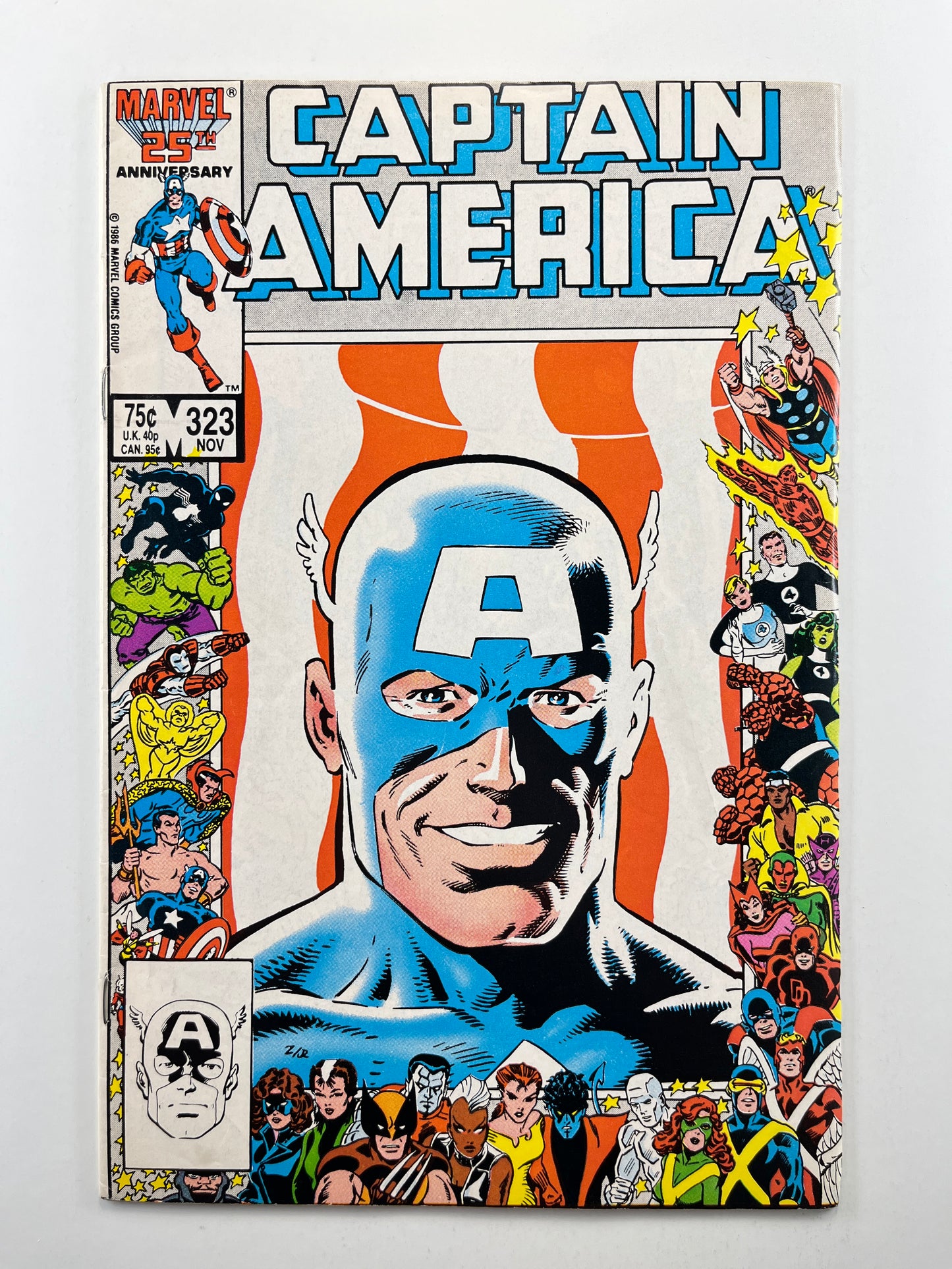 Captain America #323 (Nov 1986) (1st John Walker as Super Patriot)