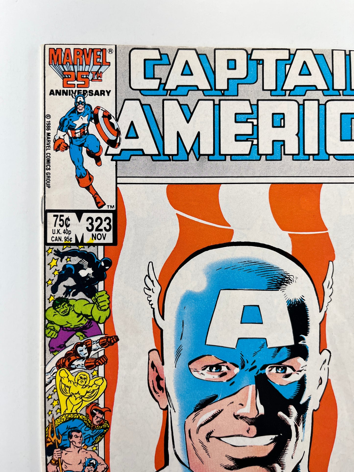 Captain America #323 (Nov 1986) (1st John Walker as Super Patriot)