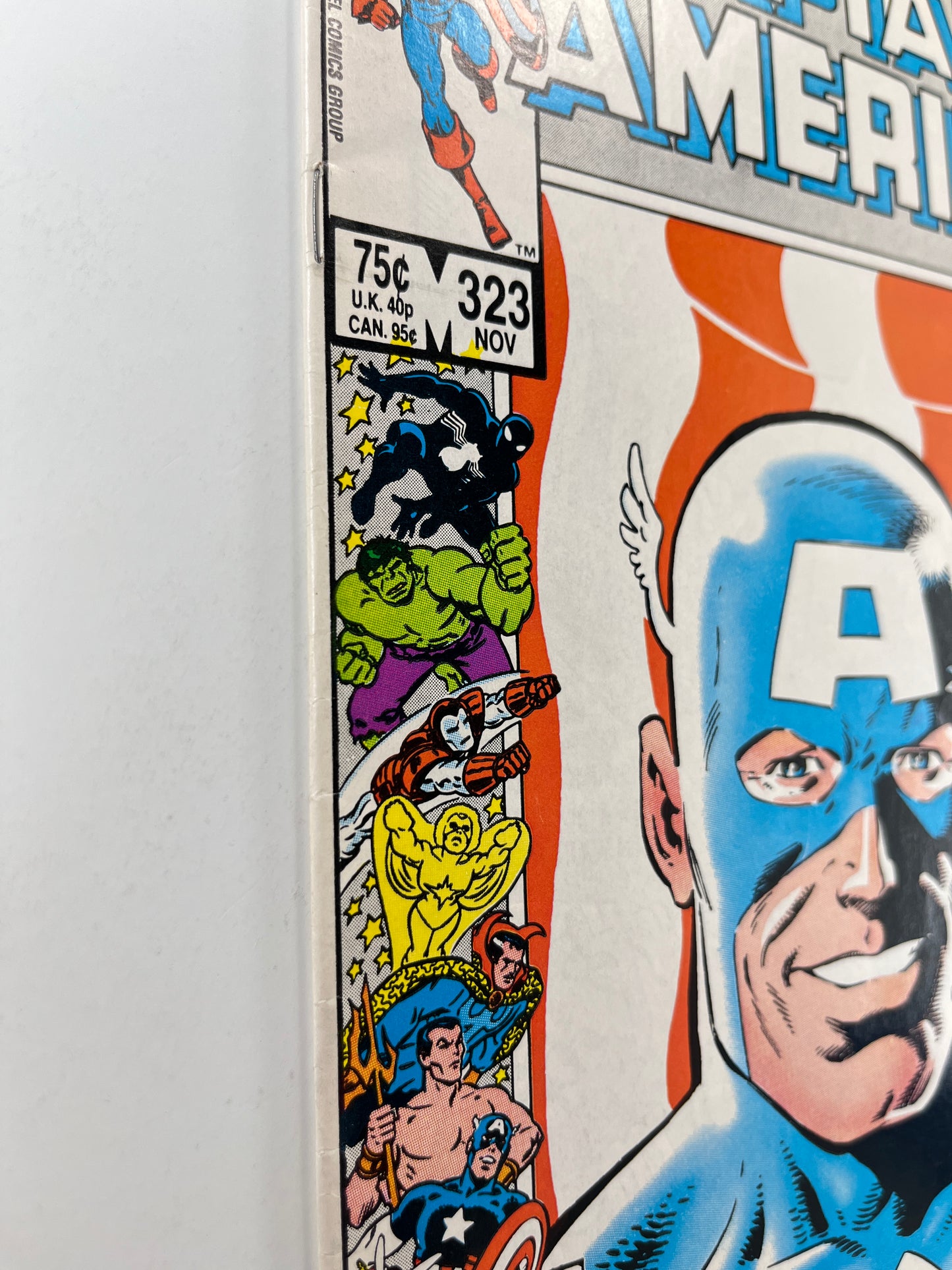 Captain America #323 (Nov 1986) (1st John Walker as Super Patriot)