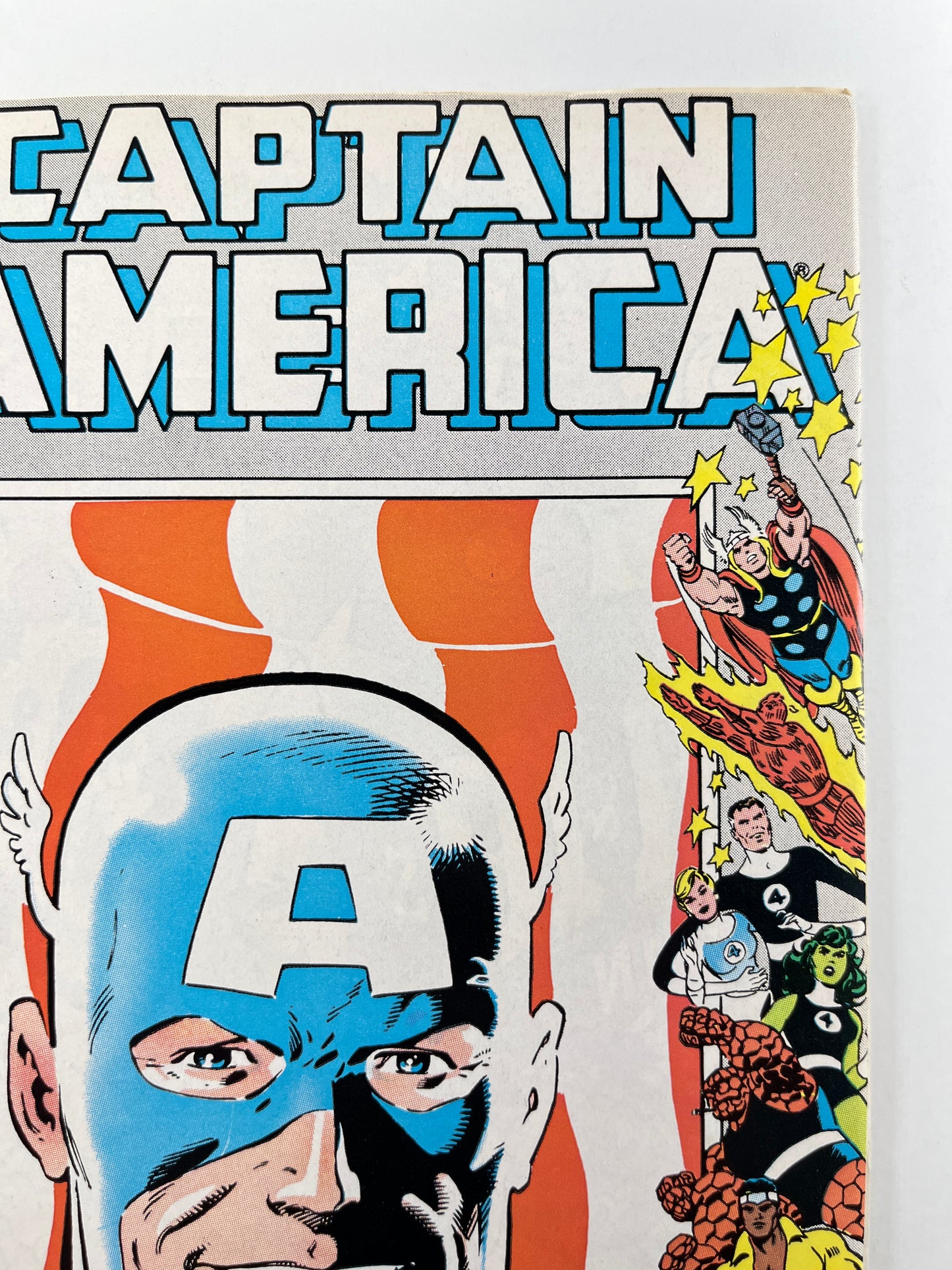 Captain America #323 Newsstand Edition (Nov 1986) (1st Super Patriot)