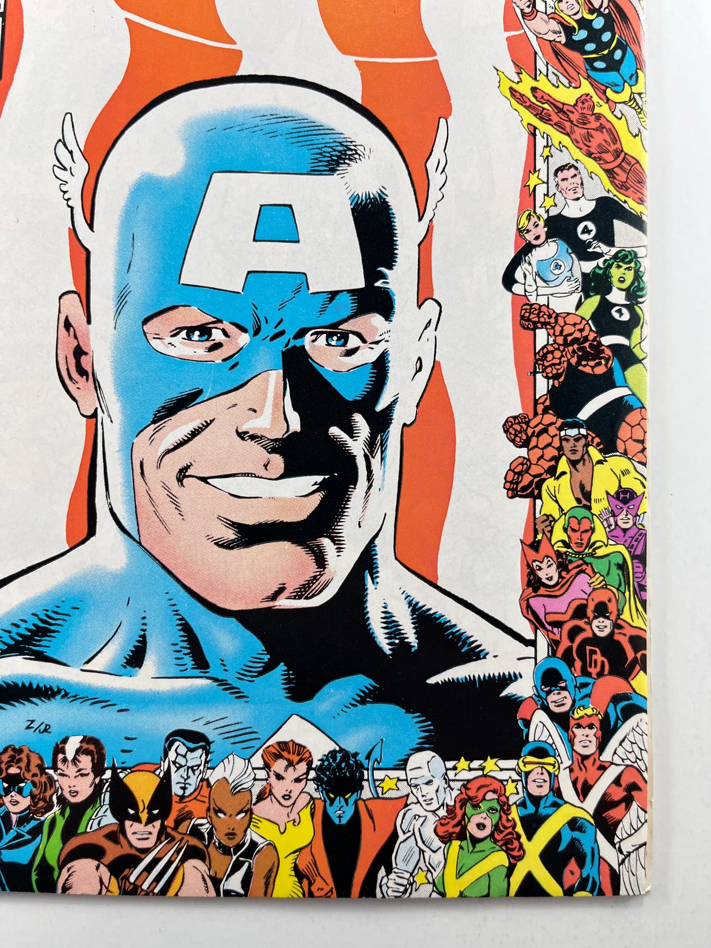 Captain America #323 Newsstand Edition (Nov 1986) (1st Super Patriot)