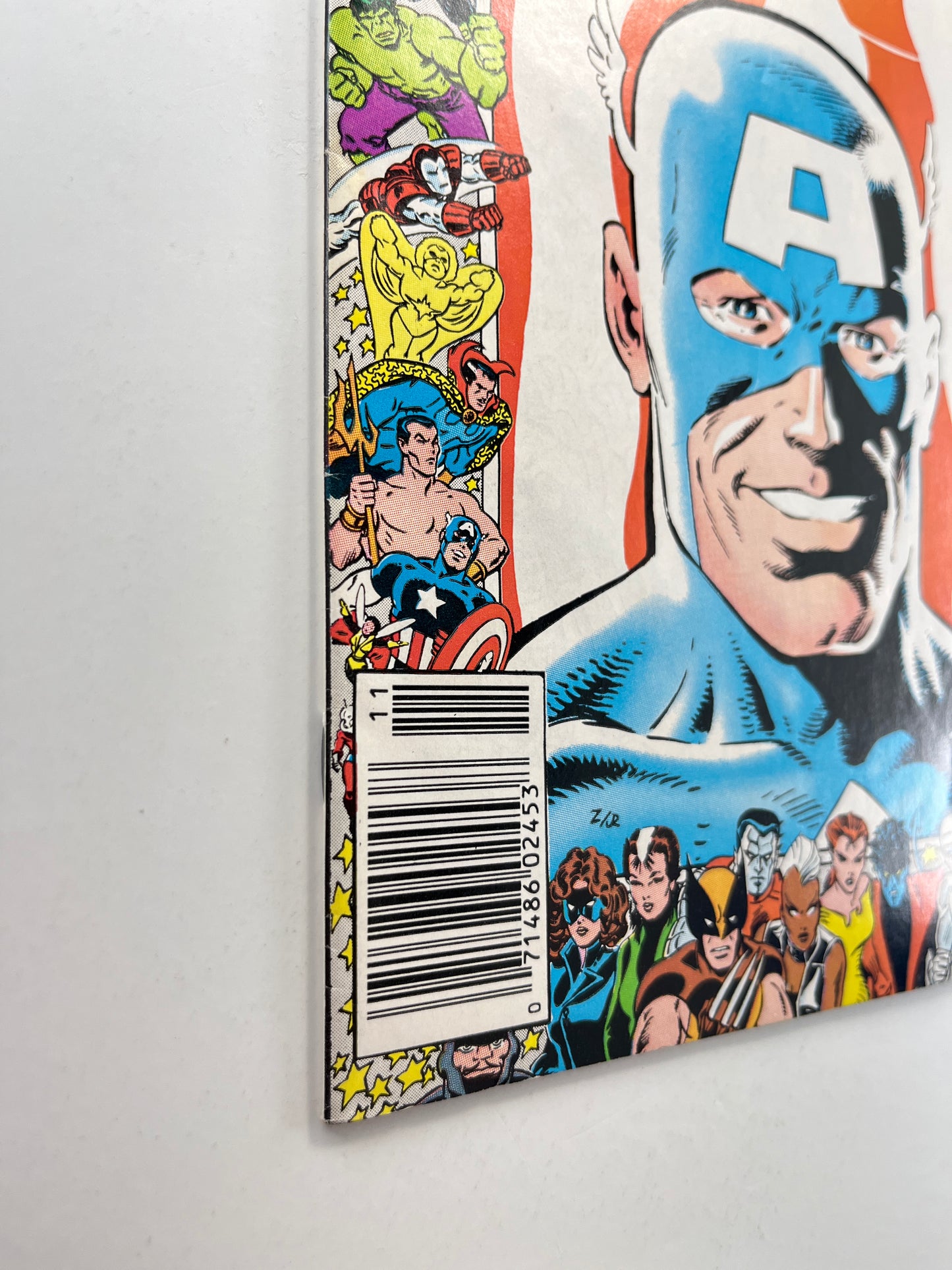 Captain America #323 Newsstand Edition (Nov 1986) (1st Super Patriot)