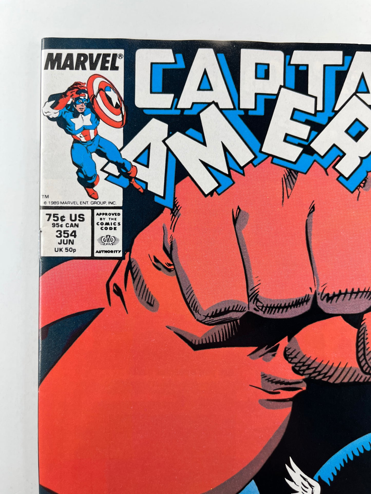 Captain America #354 (Jun 1989) (1st U.S. Agent)