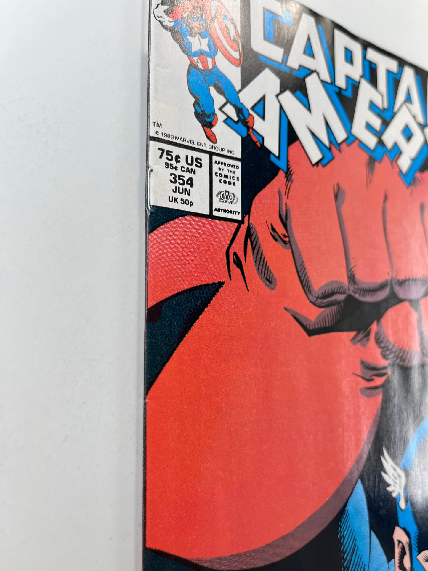 Captain America #354 (Jun 1989) (1st U.S. Agent)