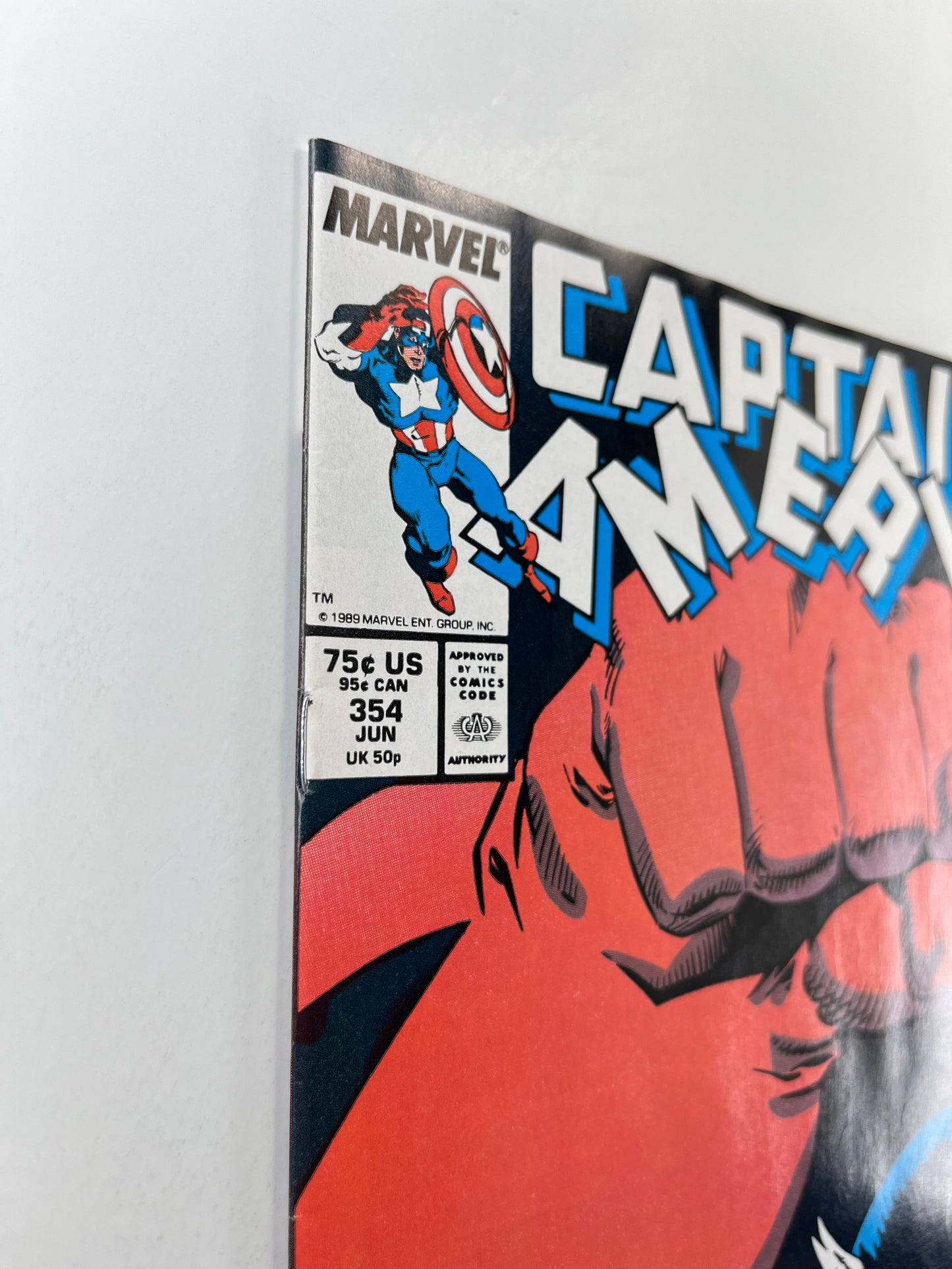 Captain America #354 (Jun 1989) (1st U.S. Agent)