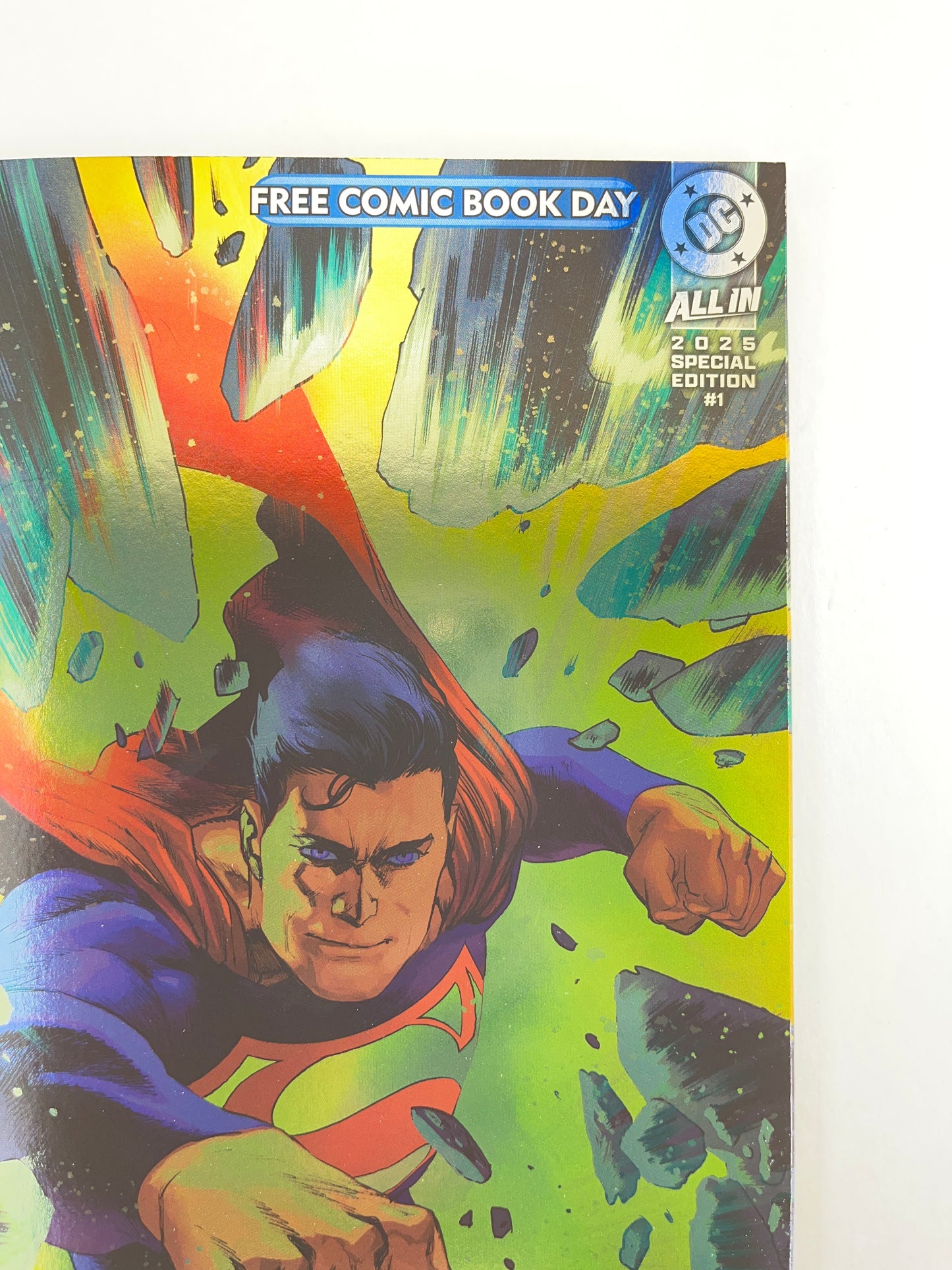 Free Comic Book Day 2025: DC All In Special Edition #1 Rafael Albuquerque Foil Variant (Jun 2025)