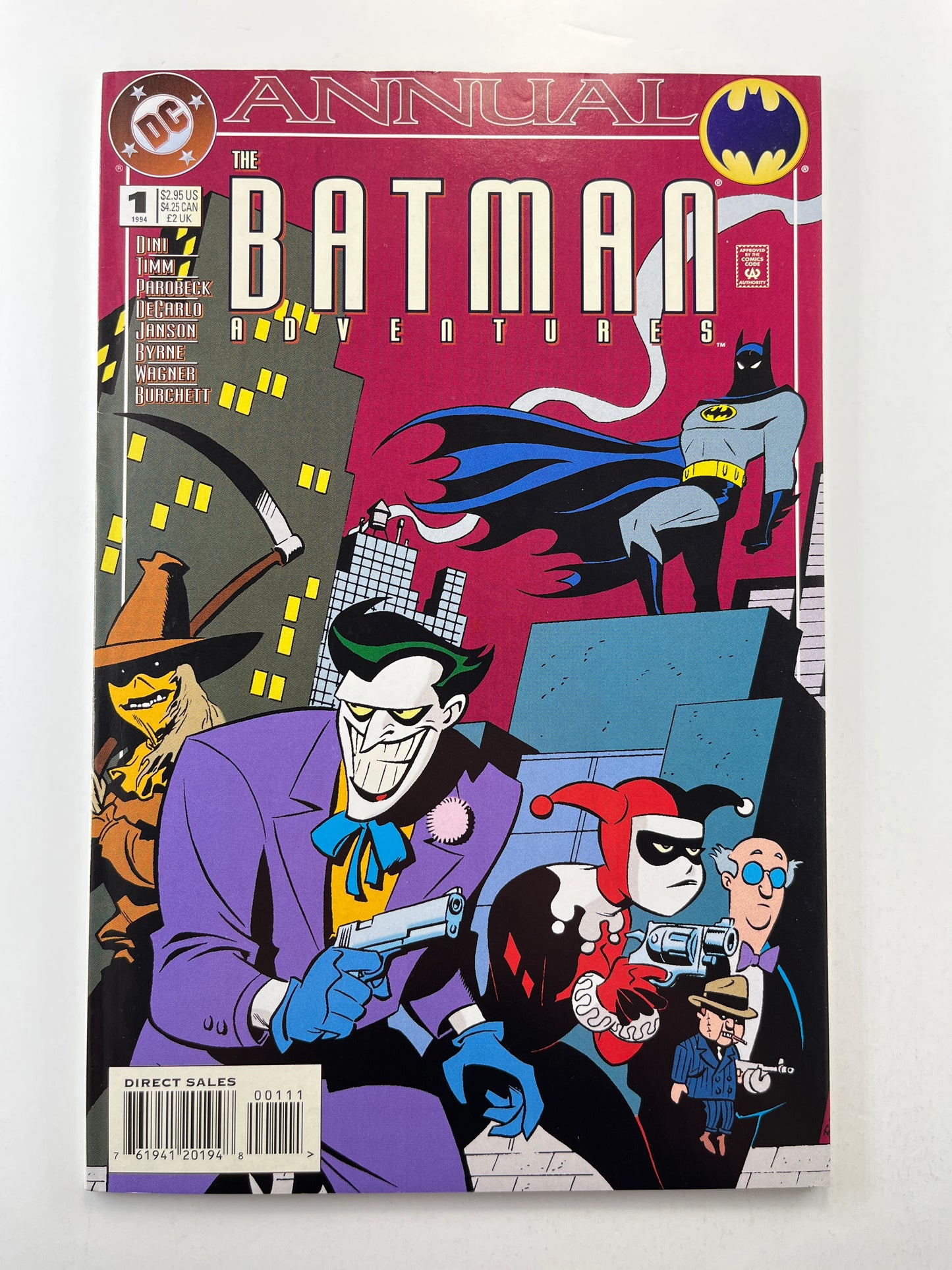 The Batman Adventures Annual #1 (Nov 1994) (3rd Harley) (1st Roxy Rocket)