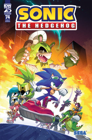 Sonic the Hedgehog #74 (rel:10/30)~