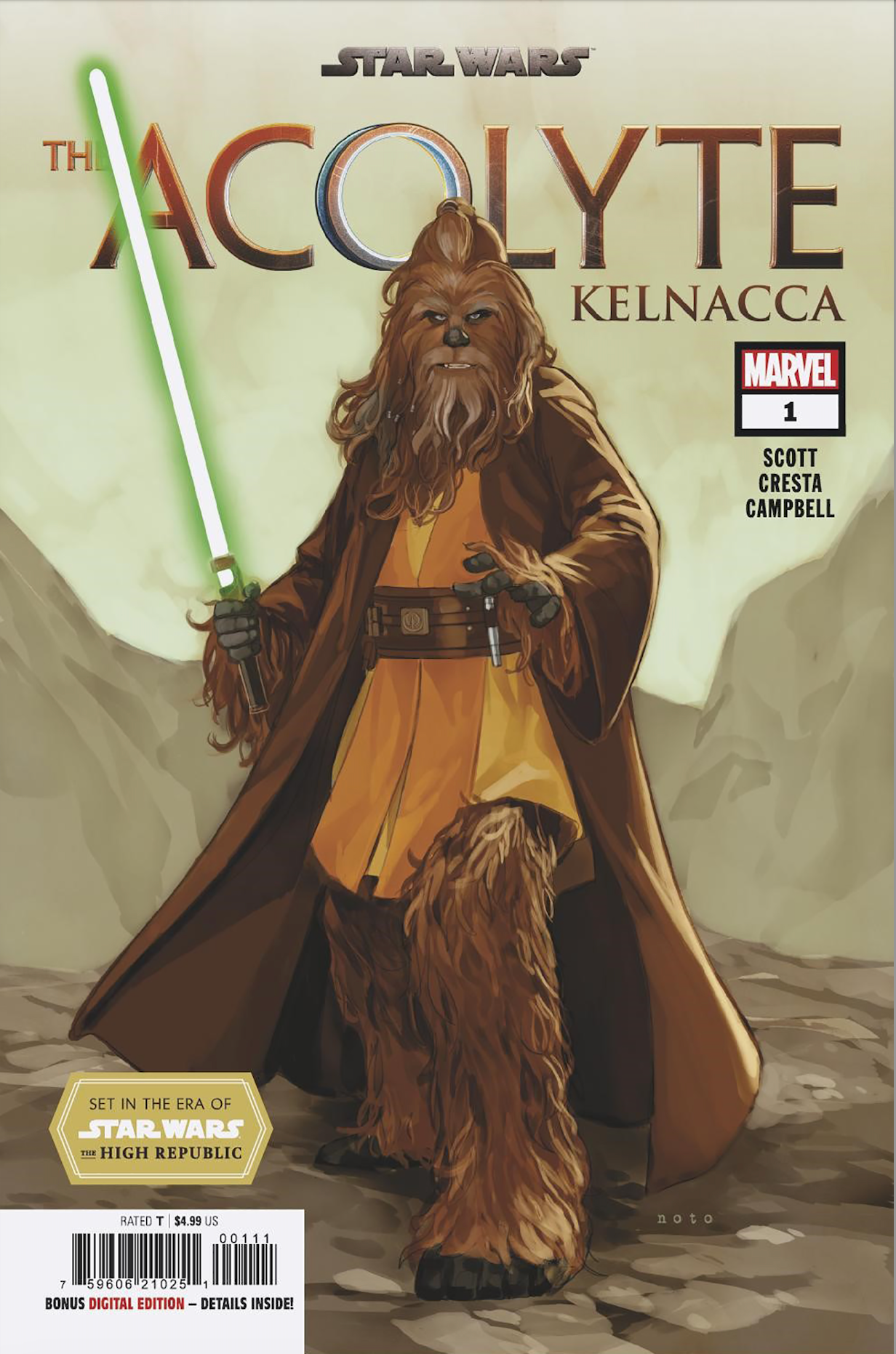 STAR WARS: THE ACOLYTE - KELNACCA #1 (rel:9/4)