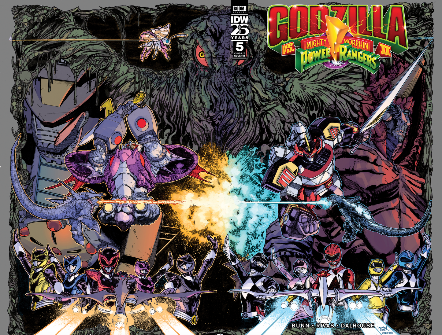 Godzilla Vs. The Mighty Morphin Power Rangers II #5 (rel:9/11)