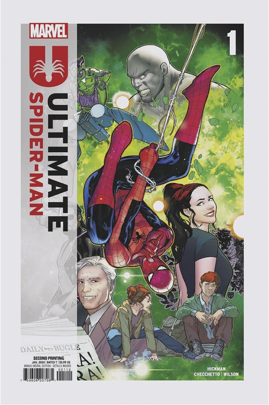 ULTIMATE SPIDER-MAN #1 2ND PRINTING