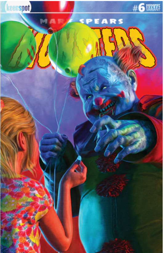 *FOIL*MARK SPEARS MONSTERS #6 SDCC EXCLUSIVE LTD 500*FOIL*(LIMIT ONE PER CUSTOMER PER COVER) CVR L