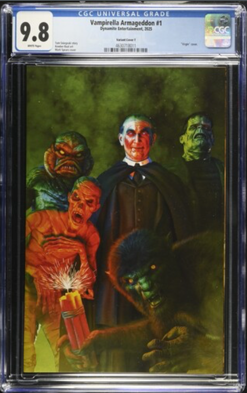 Vampirella Armageddon #1 Mark Spears 1:20 Incentive Virgin Cvr Variant T CGC 9.8