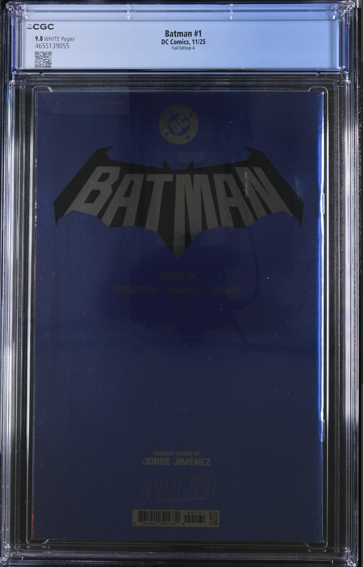DF BATMAN #1 FOIL VARIANT CGC GRADED (Limit 1 Per Customer) (rel:11/26)