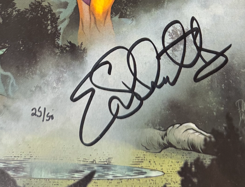 DF LAURA KINNEY SABRETOOTH #1 SIGNED BY ERICA SCHULTZ (Limit 1 Per Customer) (rel:11/26)