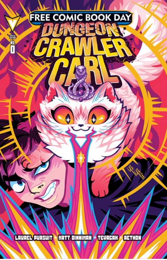 DUNGEON CRAWLER CARL FREE💥Pre-order💥 COMIC BOOK DAY WEBTOONS PREVIEW JEFF HAYS SIGNED CGC 9.6+ SIGNATURE SERIES (Limit 1 Per Customer)