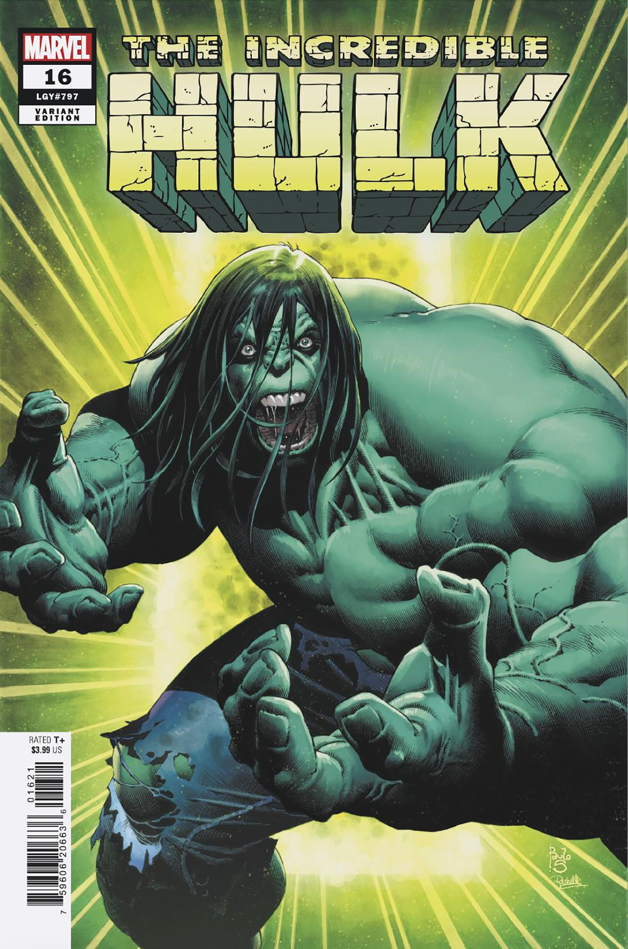 INCREDIBLE HULK #16(rel:9/4)