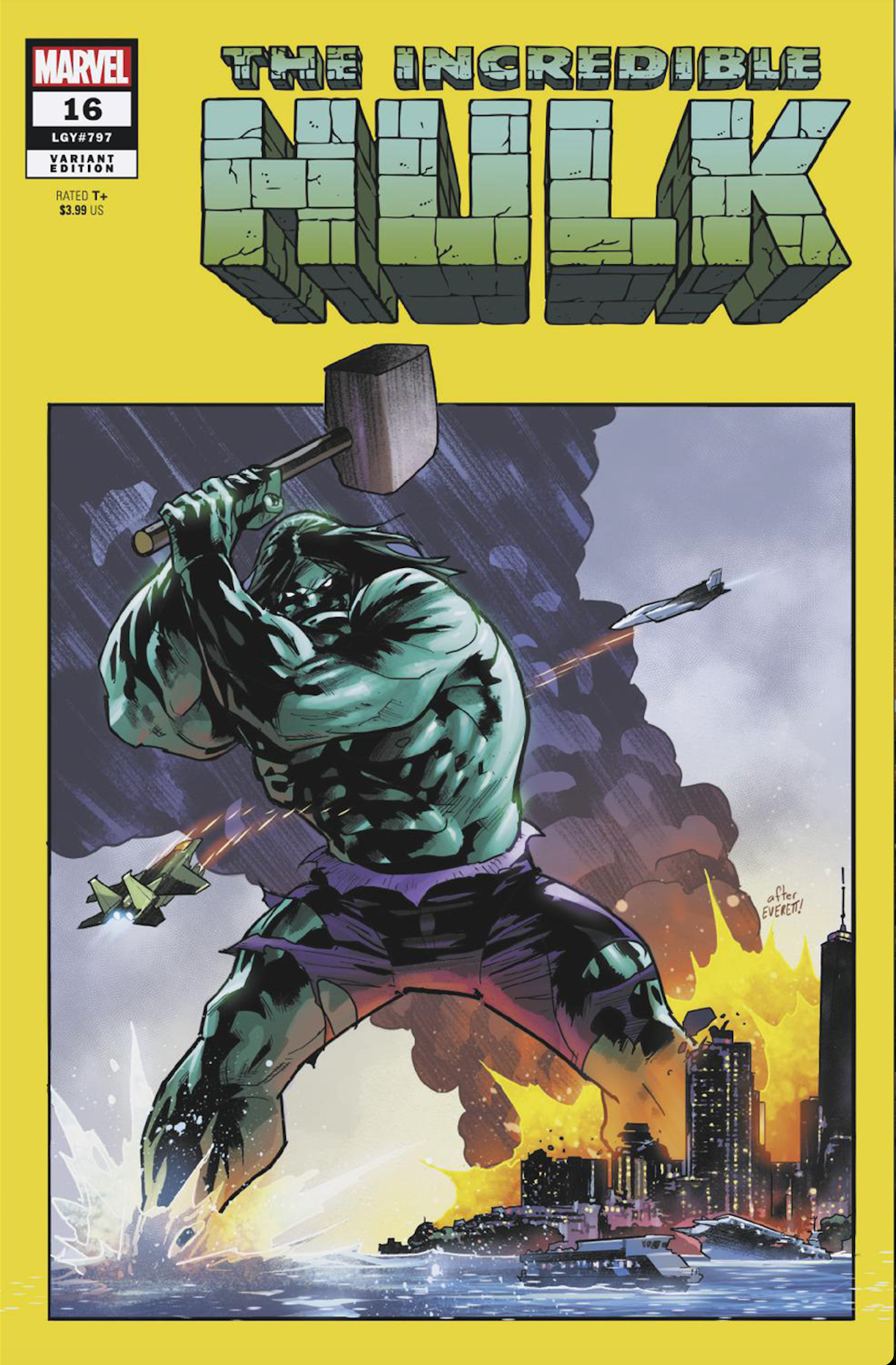 INCREDIBLE HULK #16(rel:9/4)