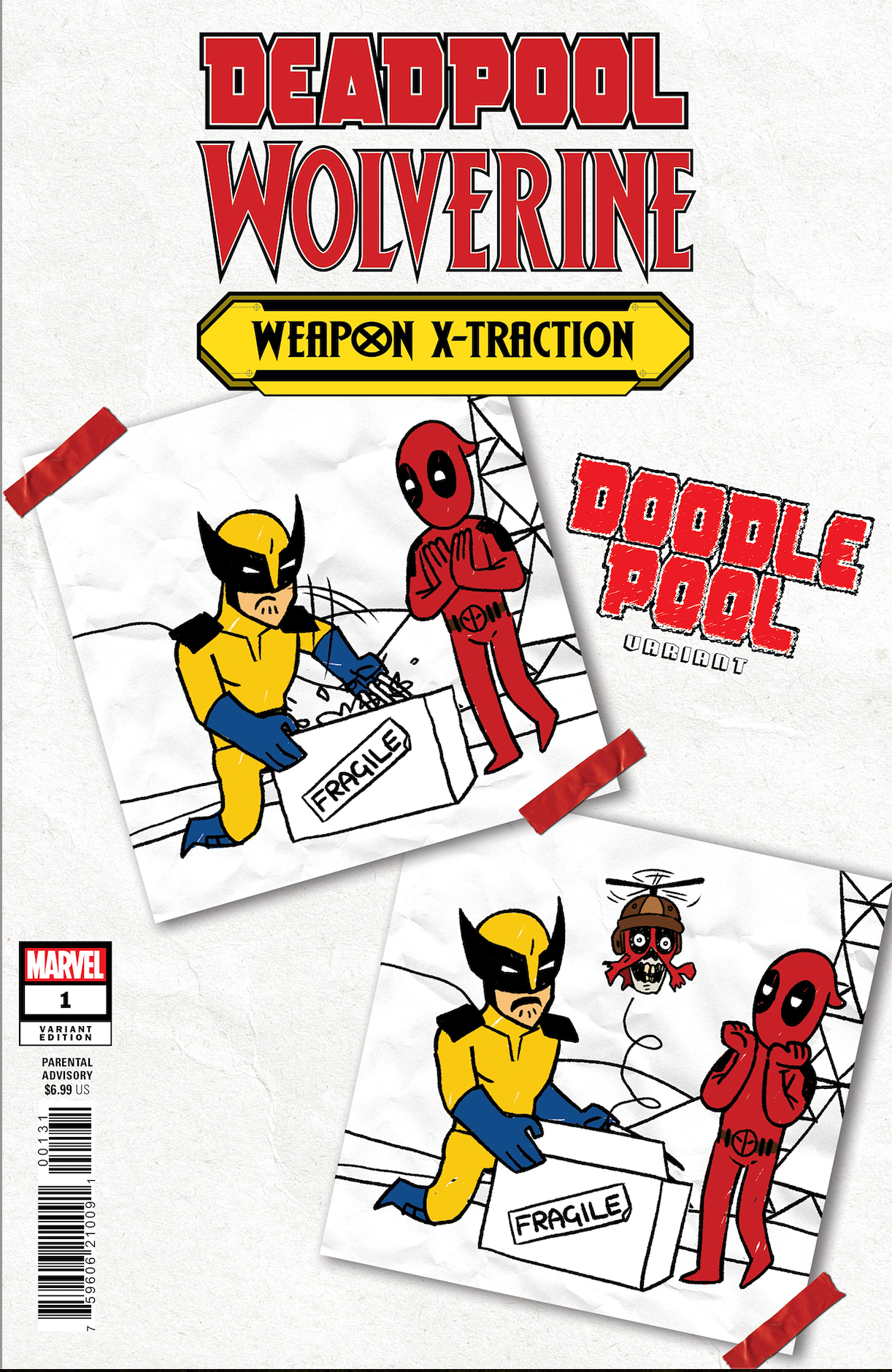 DEADPOOL/WOLVERINE: WEAPON X-TRACTION #1 (rel:12/4)