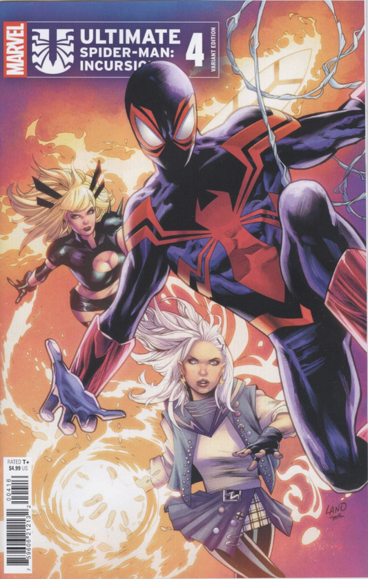 ULTIMATE SPIDER-MAN: INCURSION #4 GREG LAND VARIANT[1:25] (rel:09/10)