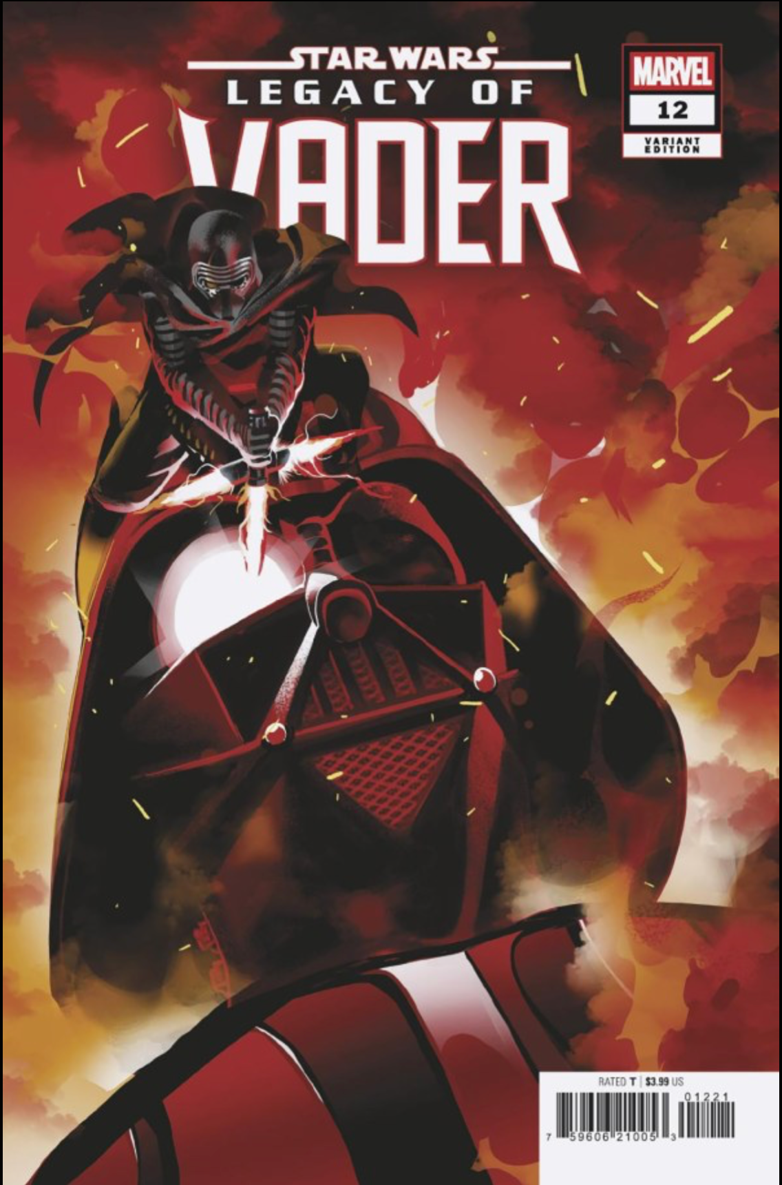 STAR WARS: LEGACY OF VADER #12 BALDEMAR RIVAS VARIANT SIGNED CGC SIGNATURE SERIES 9.8(LIMIT 1 PER CUSTOMER(rel:02/11)