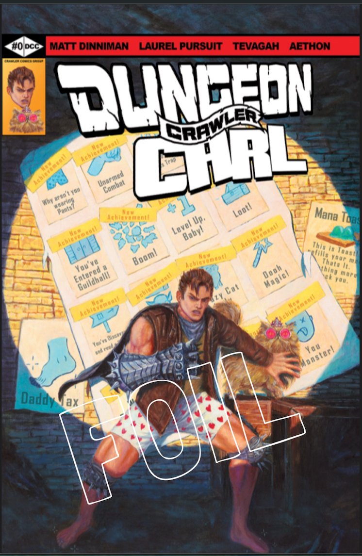 **PRESALE**DUNGEON CRAWLER CARL SPECIAL EDITION #0 2ND PRINT CROSSROADS COMICS EXCLUSIVE COVER BY AARON LONG