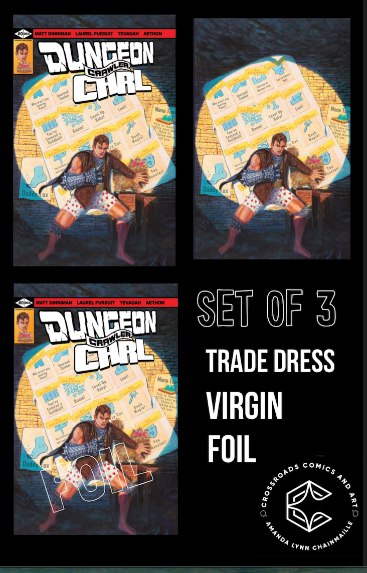 **PRESALE**DUNGEON CRAWLER CARL SPECIAL EDITION #0 2ND PRINT CROSSROADS COMICS EXCLUSIVE COVER BY AARON LONG